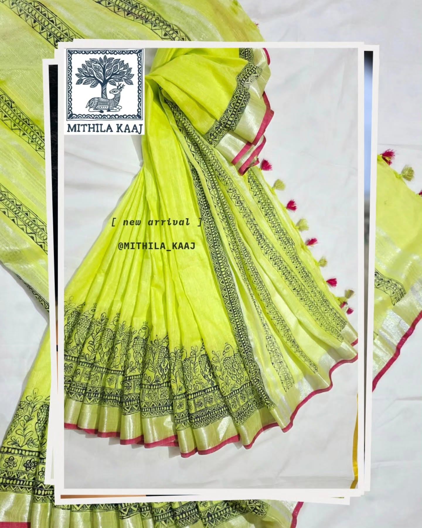 Saree Art 08 by Mithila Kaaj