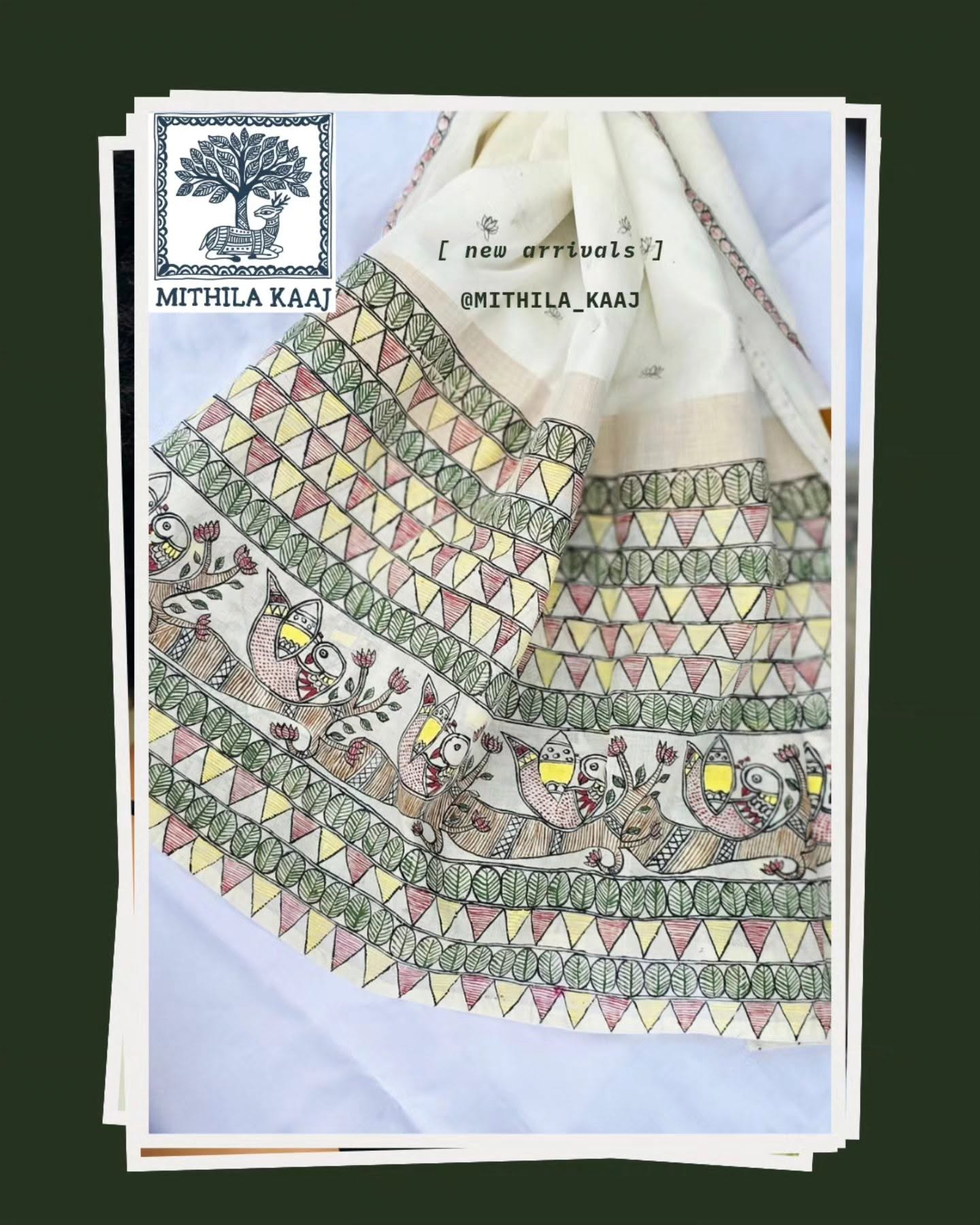Saree Art 10 by Mithila Kaaj