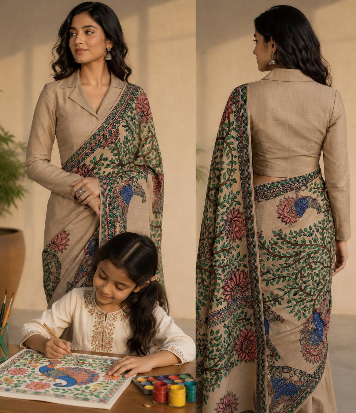 Saree Art 12 by Mithila Kaaj