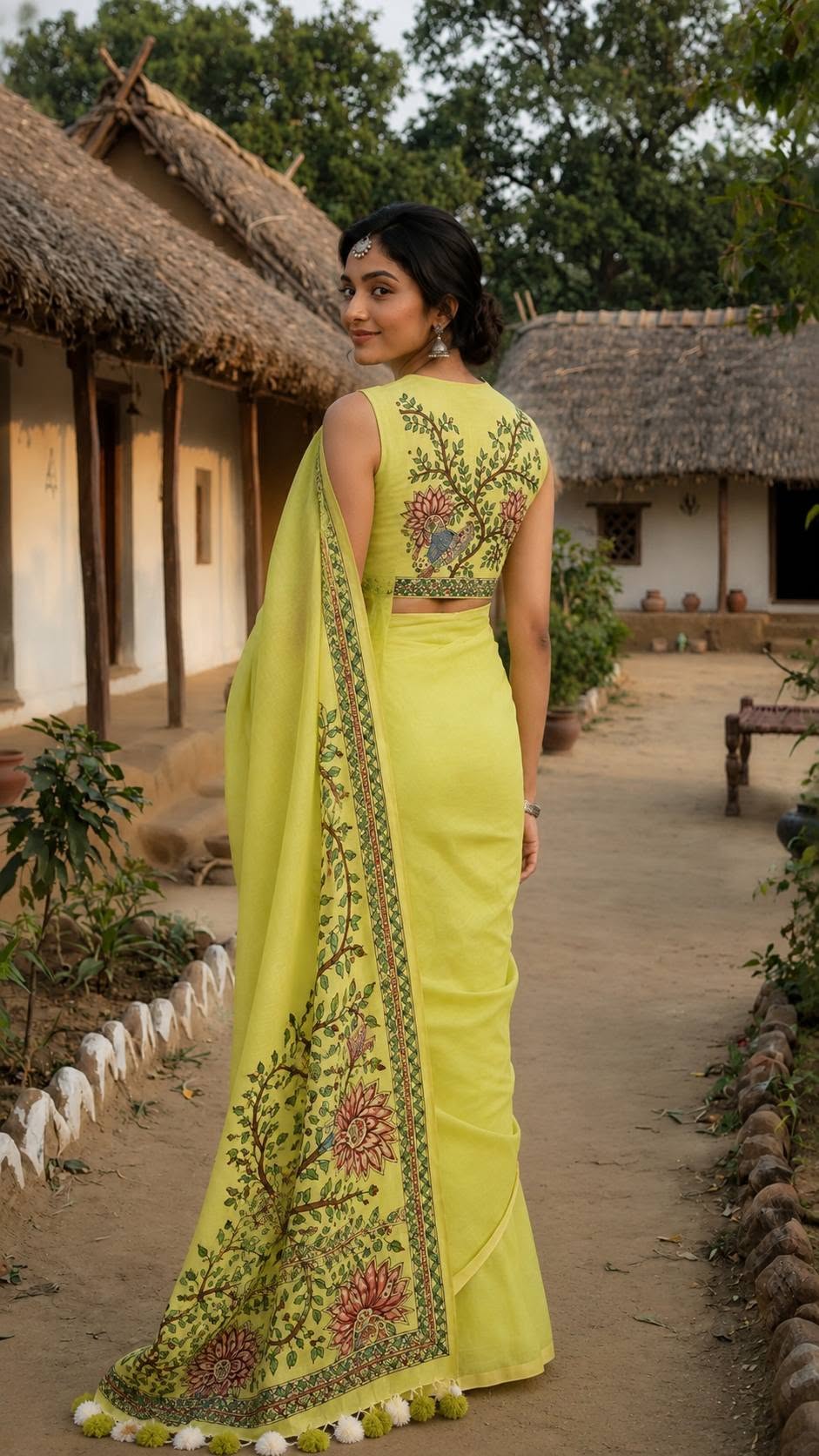 Saree Art 14 by Mithila Kaaj