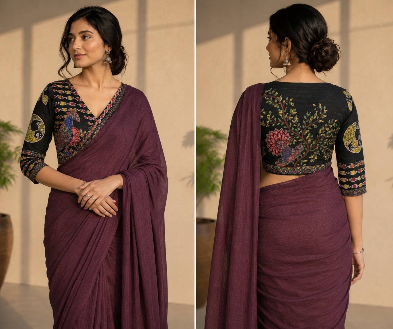 Saree Art 18 by Mithila Kaaj